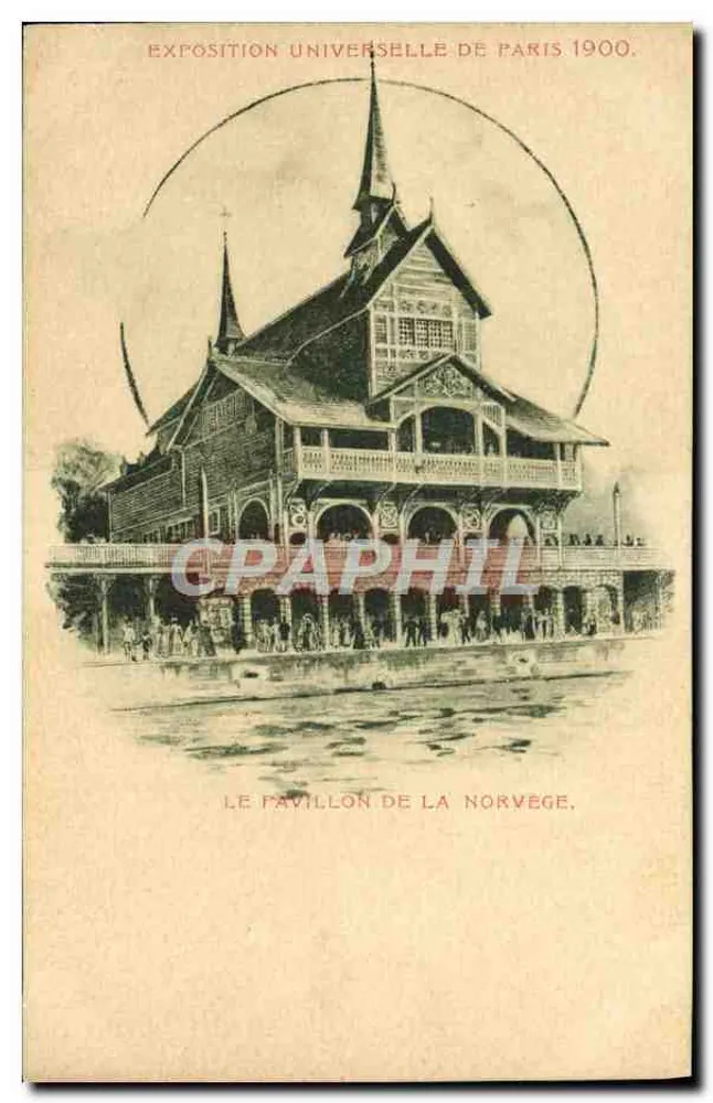 Pavillon de la Norvège — Exposition Universelle de Paris 1900 — Éditeur non visible - Vorderseite
