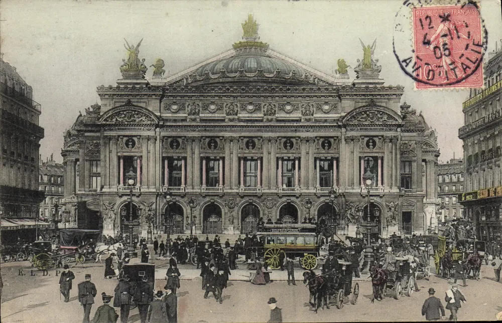 Ópera Garnier — Paris — Editora E.L.D.P. - Frente