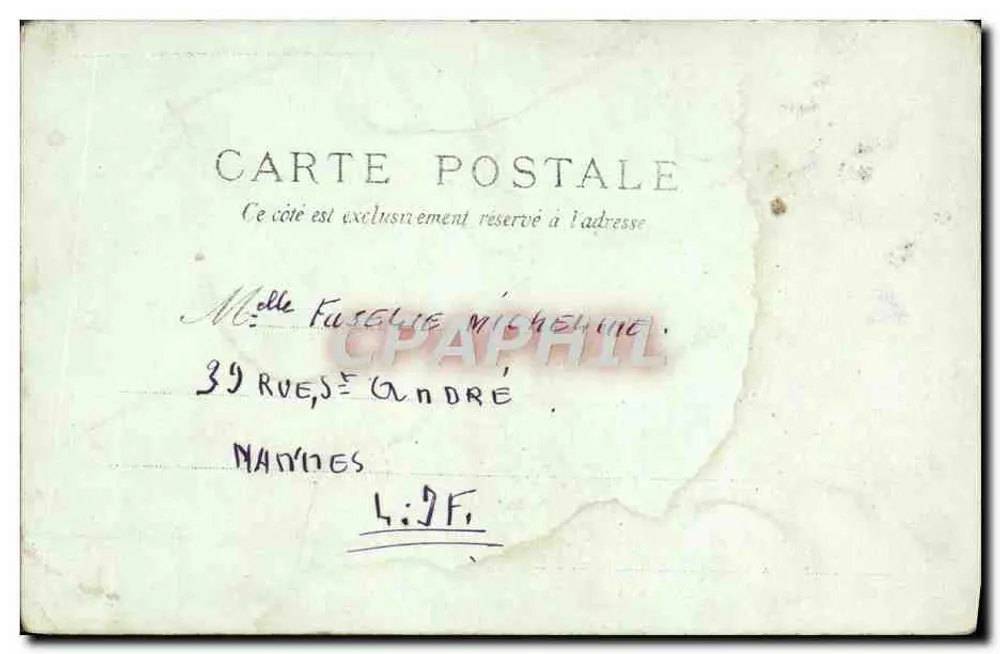 Das Trocadéro unter der Eiffelturm — Weltausstellung 1900 — Verleger: Paris, 86 - Rückseite