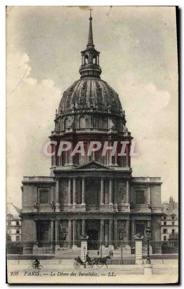 Paris — Le Dôme des Invalides — LL. n° 238 - Frente