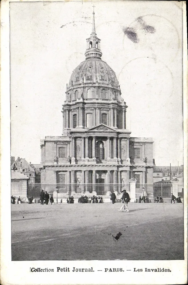 Les Invalides — Coleção Petit Journal — Paris - Frente