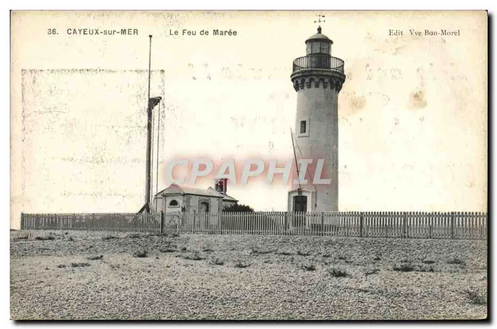 CAYEUX-sur-MER — Das Flutlicht — Edit. Vve Bon-Morel - Vorderseite