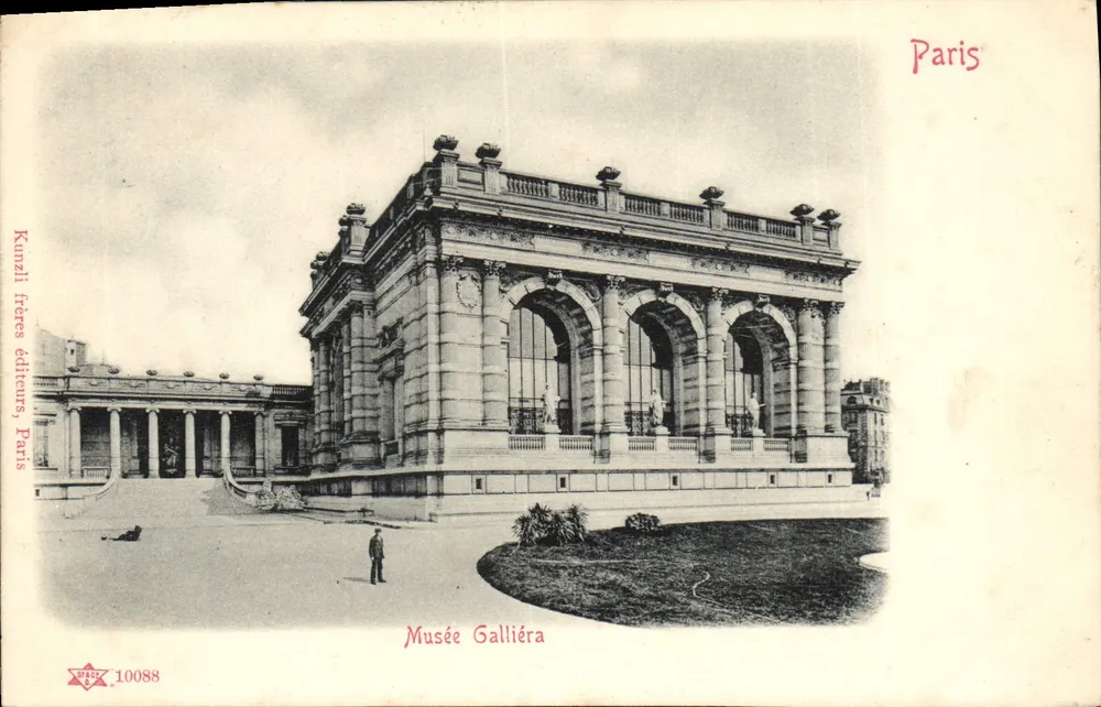Museu Galliéra — Paris — Kunzli frères editores, Paris, n° 10088 - Frente
