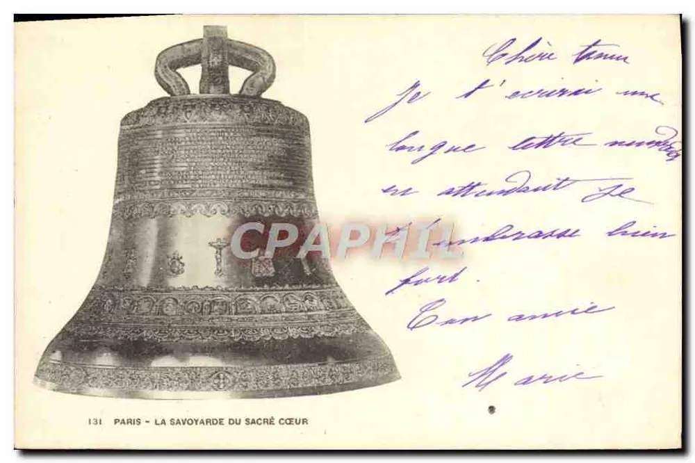 Paris - Ansicht der Savoyarden des Sacré Cœur — n° 131 - Vorderseite
