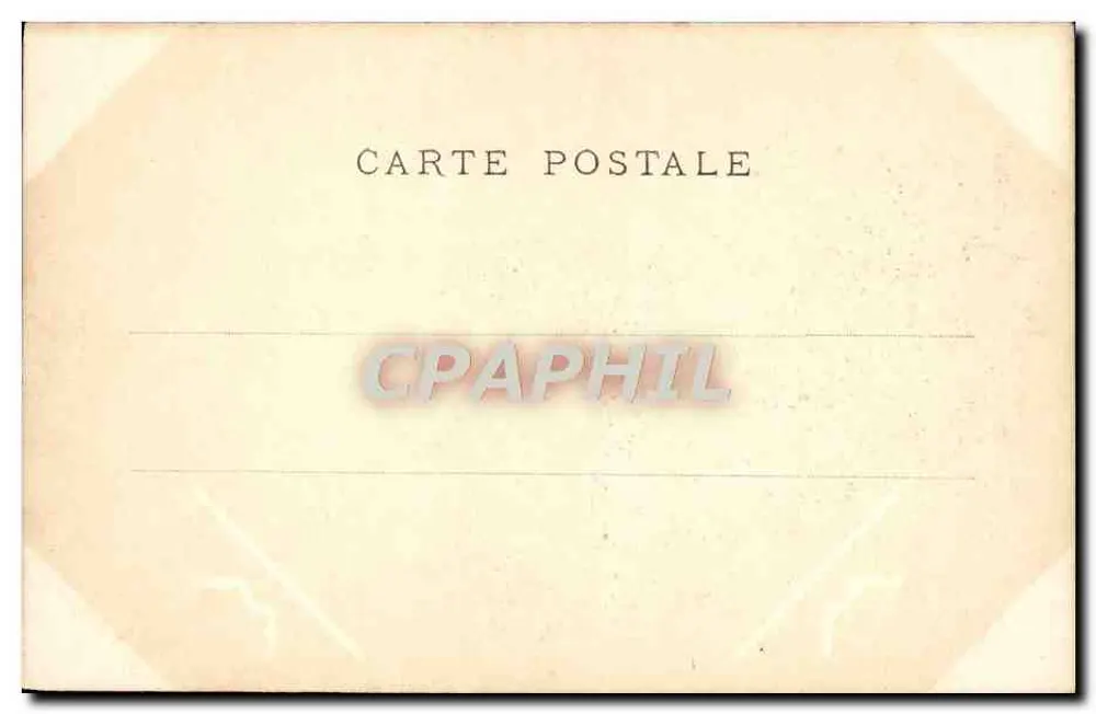 Porta Monumental do Petit Palais — Paris — número de série não visível - Verso