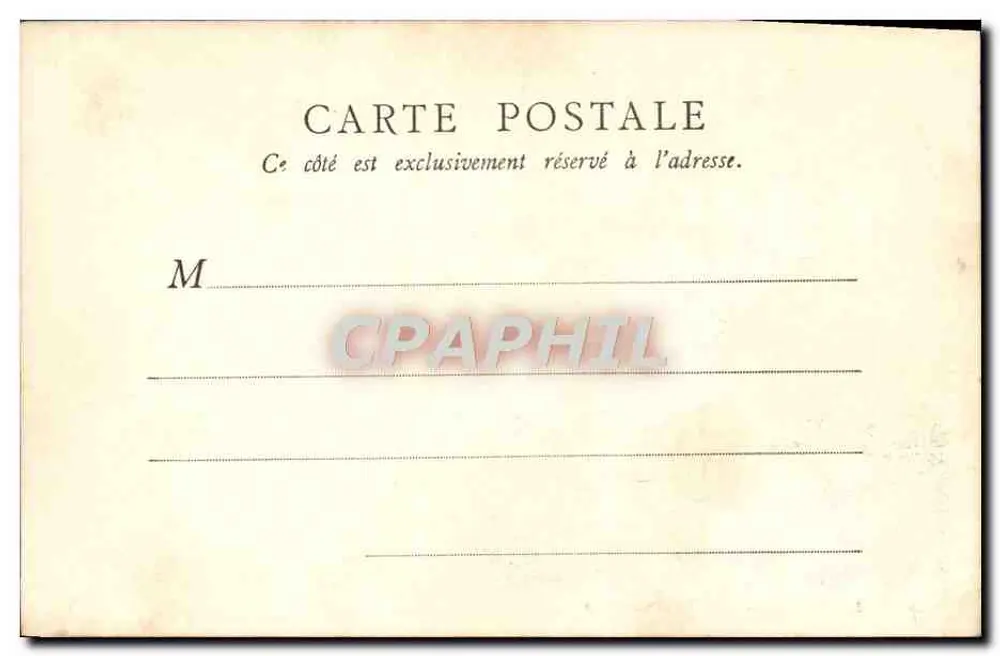 Sacré-Cœur de Montmartre — Paris — B.F., Paris, n°103 - Rückseite