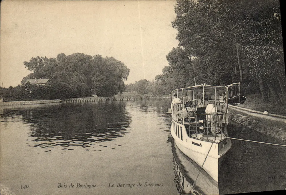 Boulogne-Forest — Der Stauwerk Suresnes — ND Pic - Vorderseite