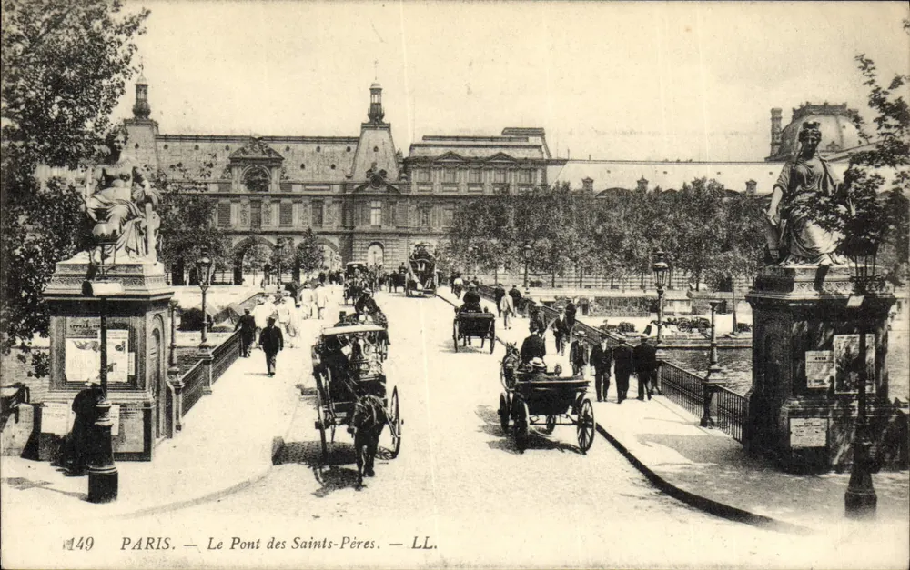 Paris — O Ponte dos Santos-Pères — LL. n°149 - Frente