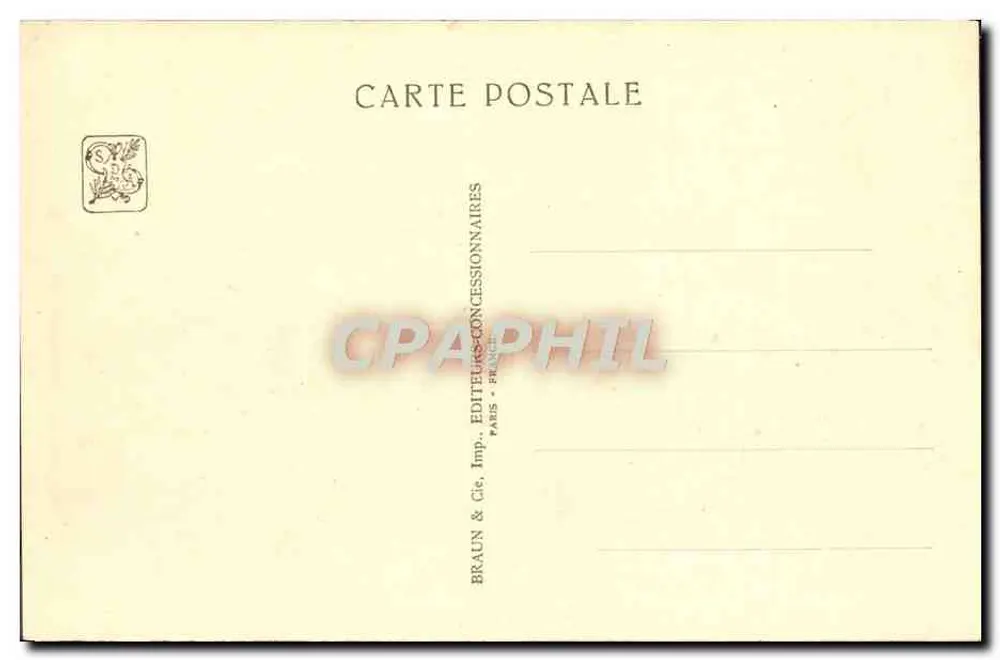 Pavillon von Cochinchina — Internationale Kolonialausstellung — Paris 1931 — Sahria, Arch. - Rückseite