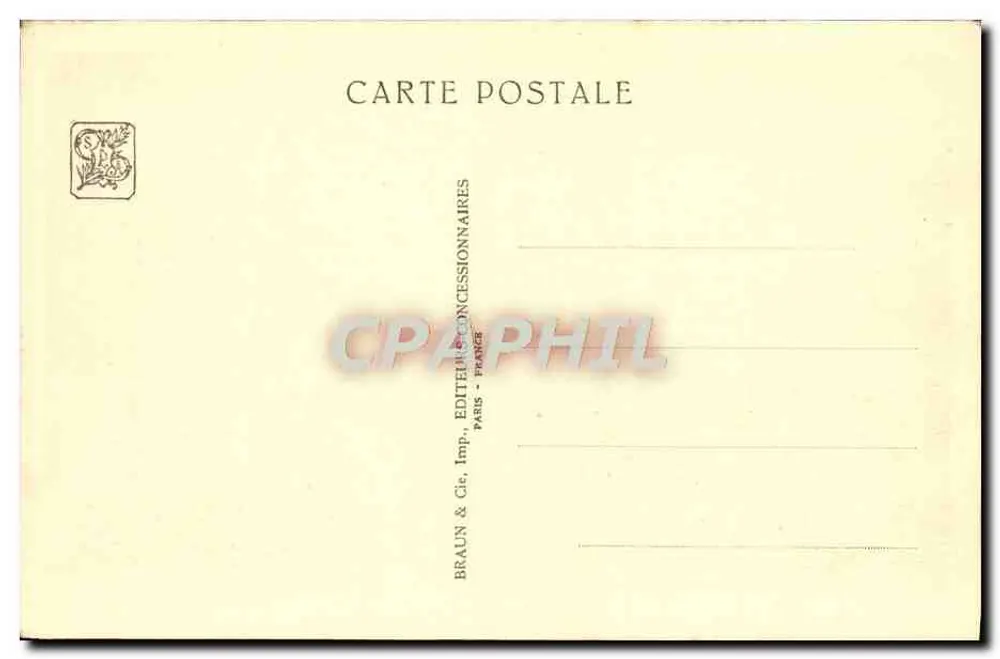 Tunesische Abteilung — Der maurische Café — Internationale Kolonialausstellung Paris 1934 - Rückseite