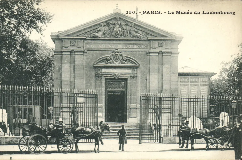 Paris — O Museu do Luxembourg — Editor anônimo, n° 256 - Frente