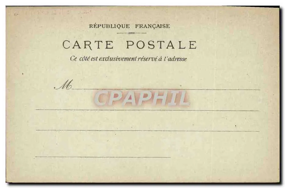 Fontäne Medicis — Paris — Foto-Karte 2 - Rückseite