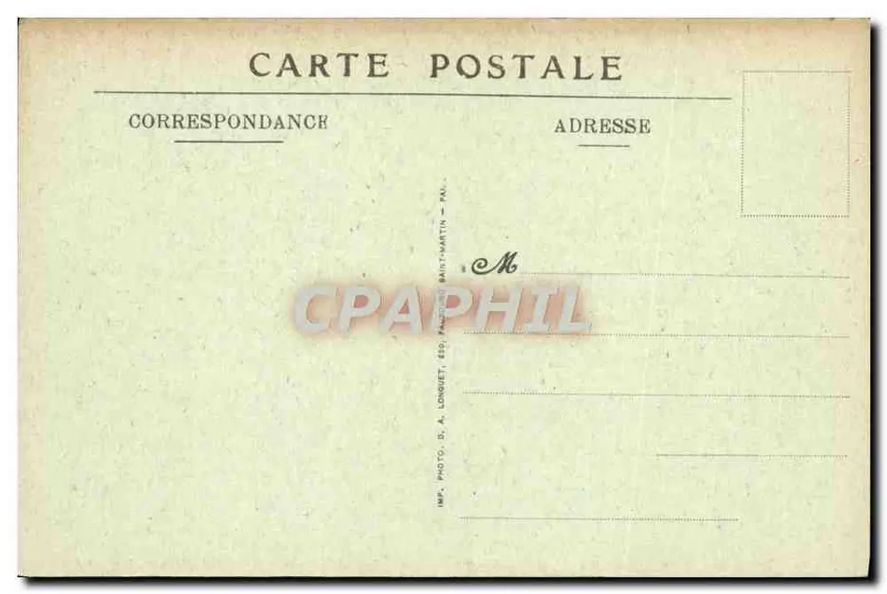 Paris — Hôtel des Monnaies — Medaille-Werkstatt — DAL, repr. d'interaille - Rückseite