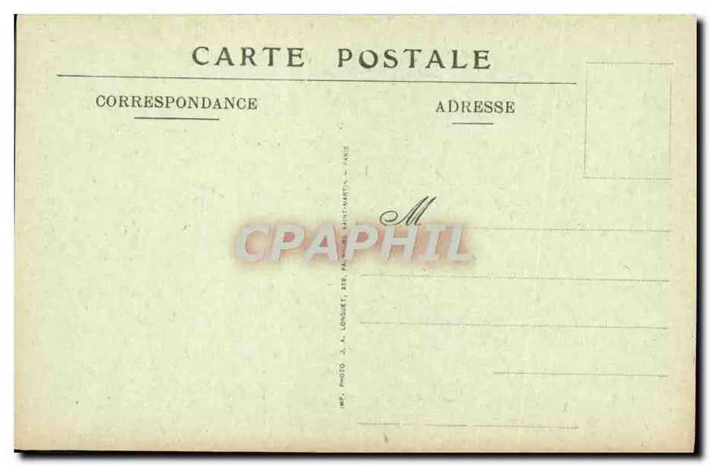 Paris — Münzhof — Münzdruckpresse — J.A. Longuet, Saint-Martin - Rückseite