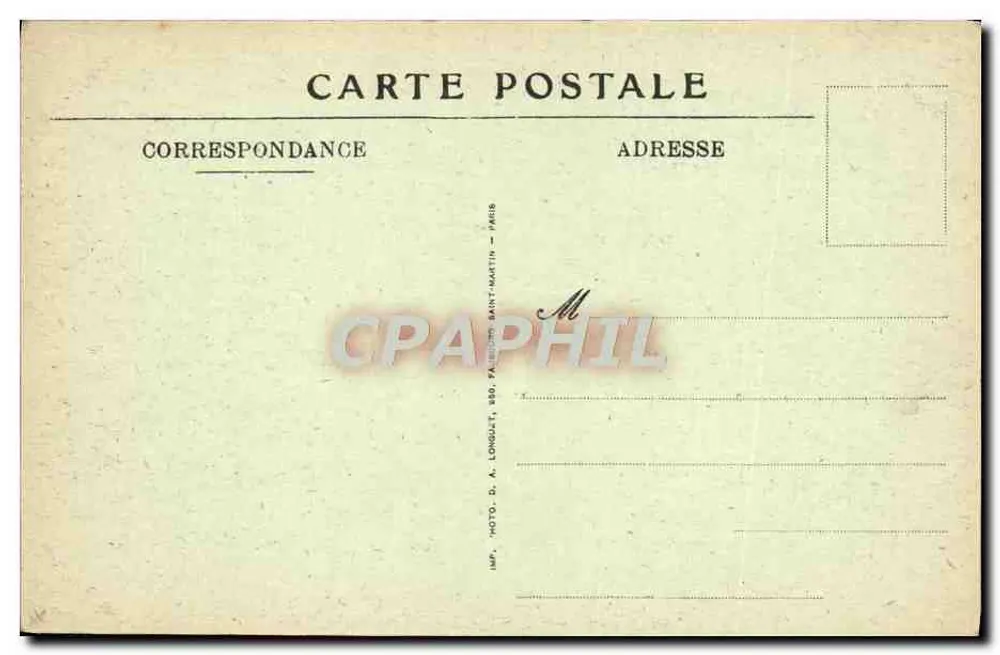 Paris — Hôtel des Monnaies — Ein Schneidwerkzeug - Rückseite