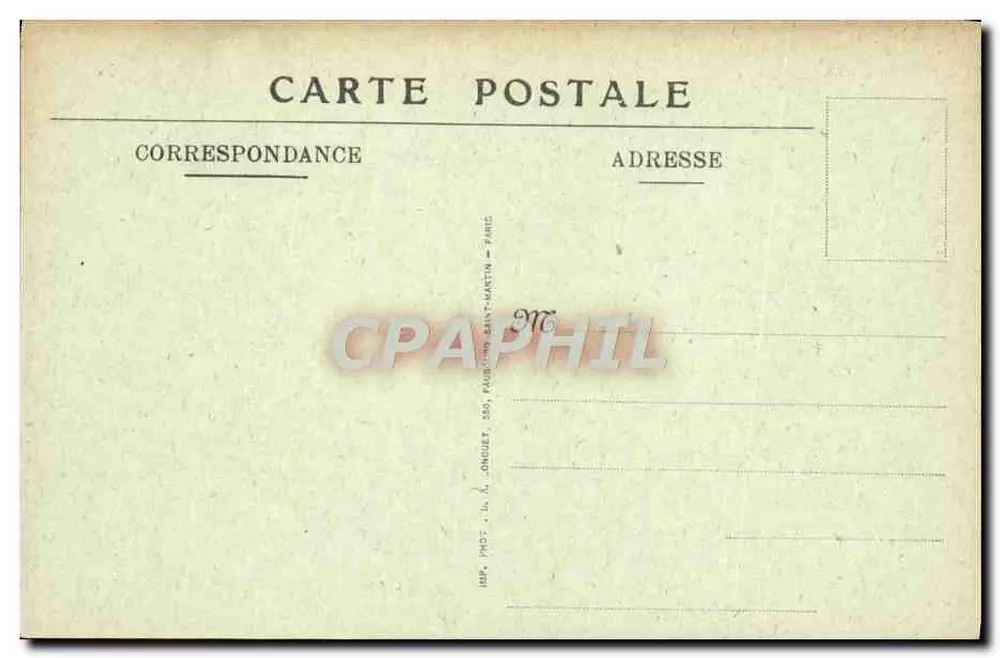 Paris — Hôtel des Monnaies — Eine Münzpress - Rückseite