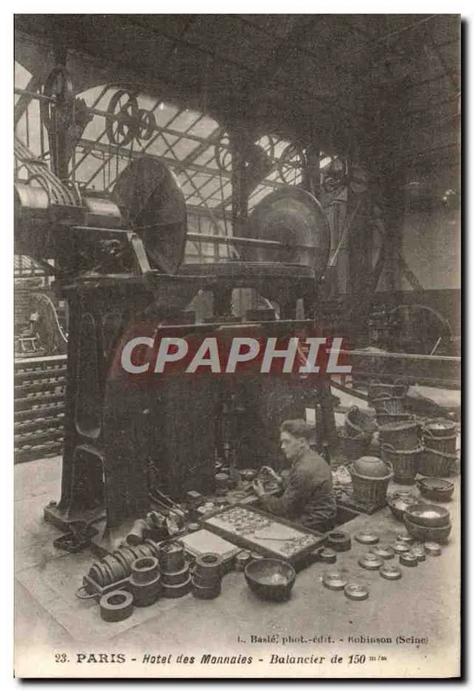 Paris - Hôtel des Mannales - Balancer von 150 m/m - Vorderseite