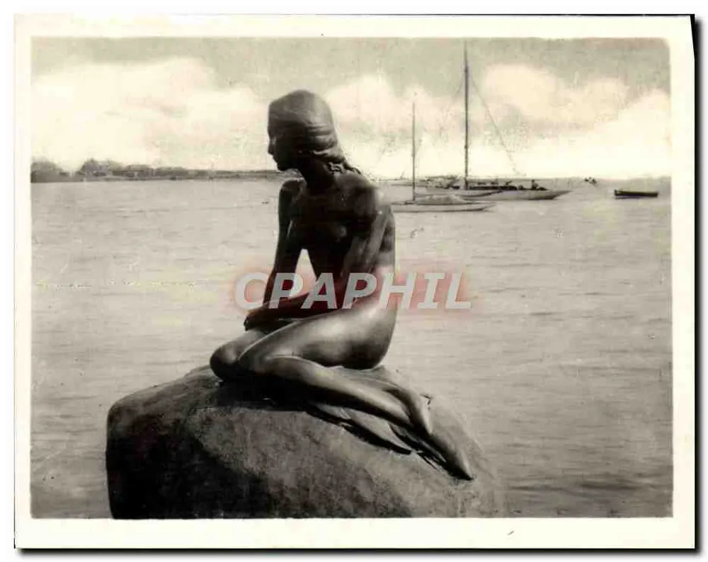A Pequena Sereia — estátua de Copenhaga — n°5 - Frente