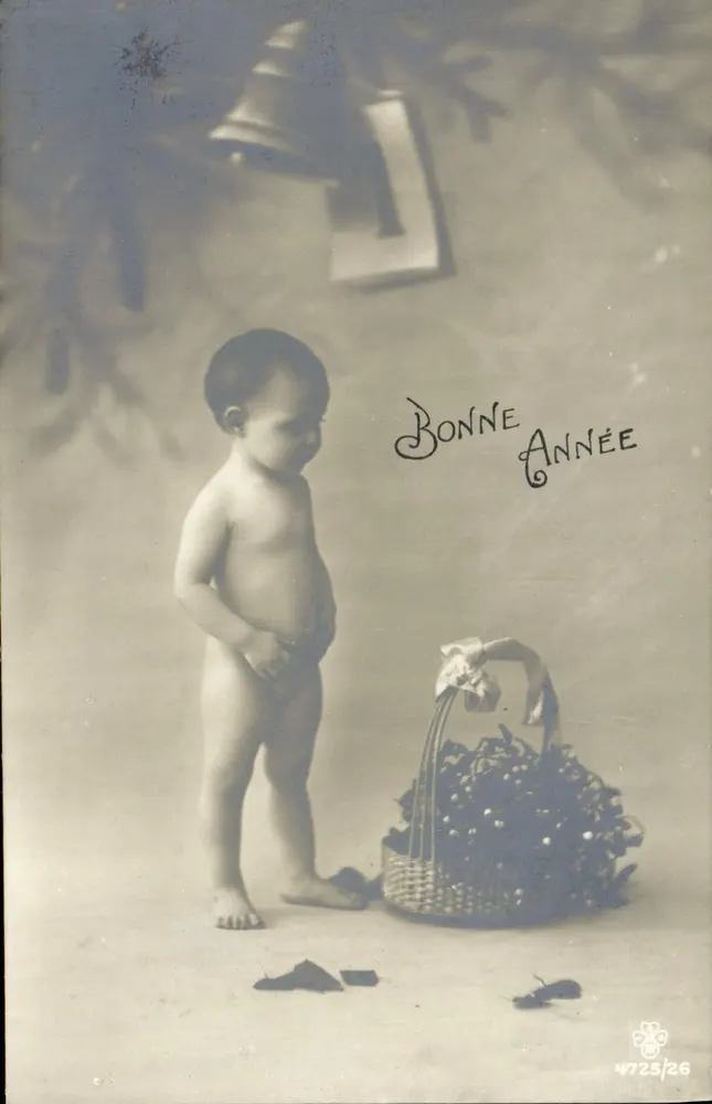 Baby — Frohe Neujahr — Serie 4725/26 - Vorderseite