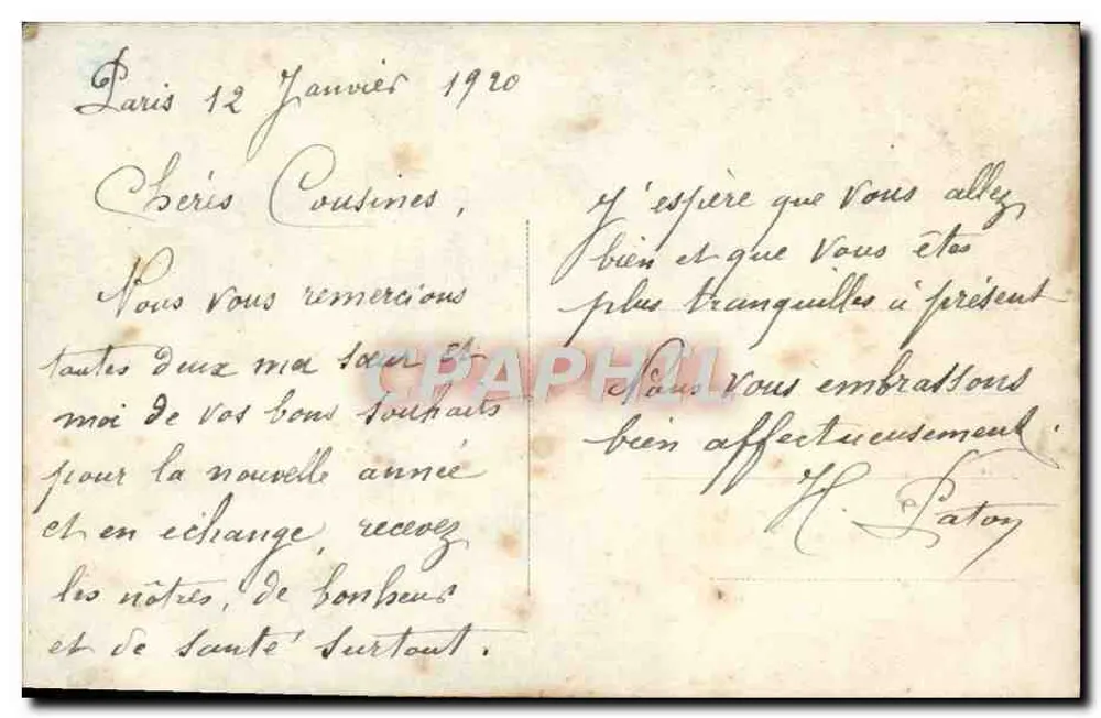 Frau mit Rosen — Garten-Szene — Verlag Borre, Nr. 818/4 - Rückseite