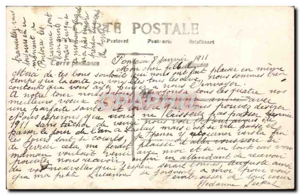 Ein Jahr der Bouloise — JC Paris, n° 1212 - Rückseite