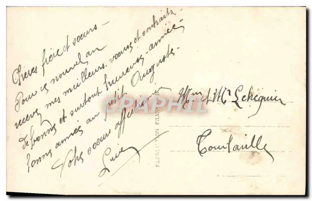 Lächelnde junge Frau — Frohes Neues Jahr 1931 — Furia 1231 - Rückseite