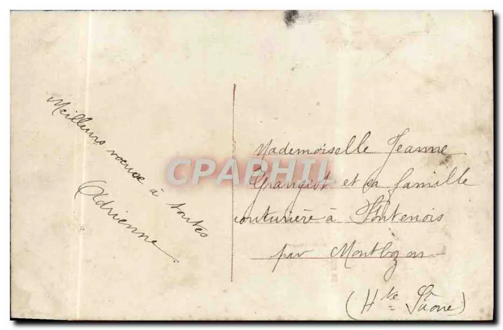 Mann im Anzug — mit einem Rosenkorb — Verlag Ref. 7521 - Rückseite