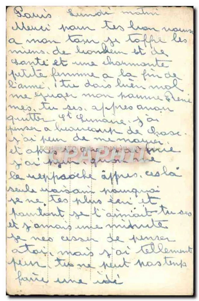 Frau in Pelz — Winterlandschaft — Verlag Leo, Nr. 5470 - Rückseite