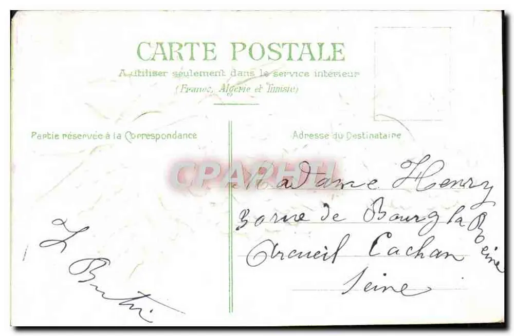 Flor de lavanda — Boa Ano — editor não visível - Verso