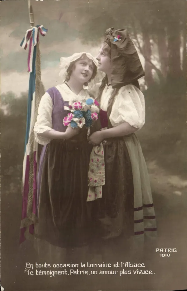 Lorraine und Elsass — Patrie 1010 — A. Noyer, Paris - Vorderseite