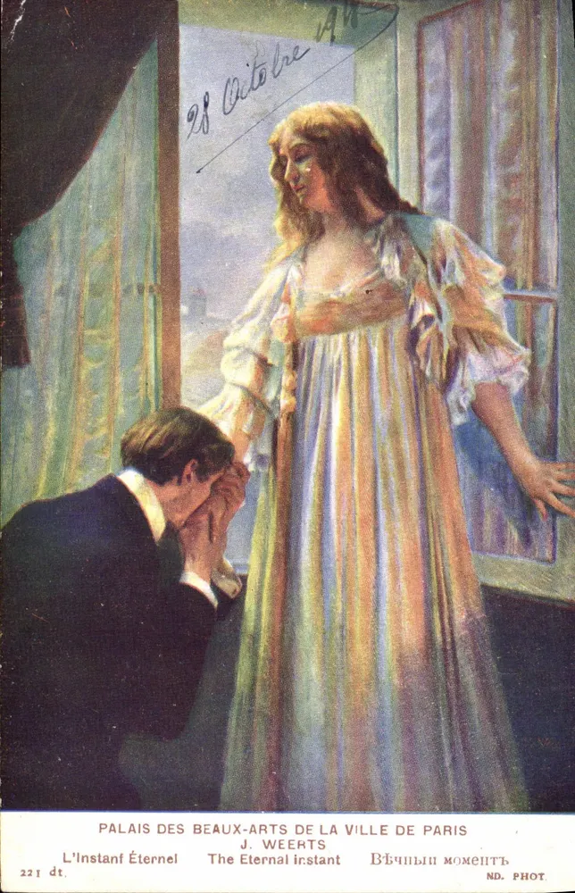 Das Ewige Moment — Palais des Beaux-Arts der Stadt Paris — J. Weerts, Nr. 221 - Vorderseite