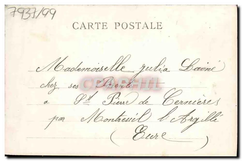 Frau mit Rosenstrauß — 'Viele Jahre' — Verlag 'Le bon éditeur' Paris - Rückseite