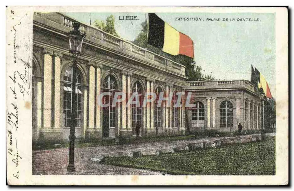 Liège. Exposition. Palais de la Dentelle — Éditeur : Liege. N° de série : 14 - Frente