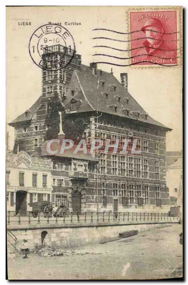 Liège — Musée Curtius — éditeur anonyme, n° de série non visible - Awers