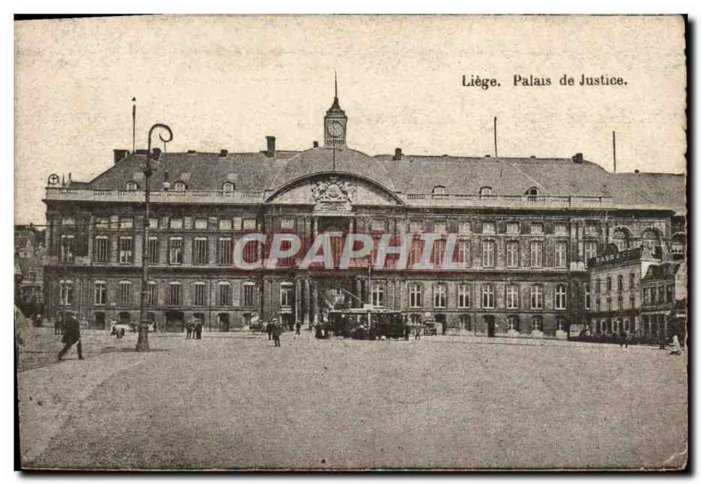 Liège. Sąd Najwyższy. - Awers