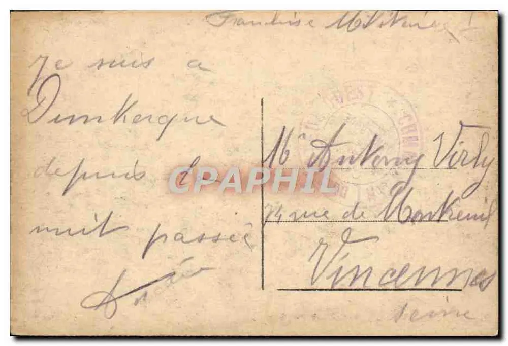Liège. Palácio do Governador. - Verso