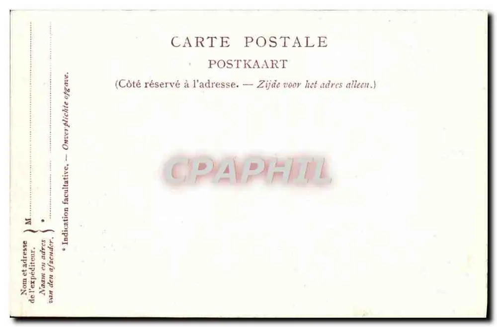 Ostende - Der Kursaal. Eingang zum Lesesaal — Graphisch - Rückseite
