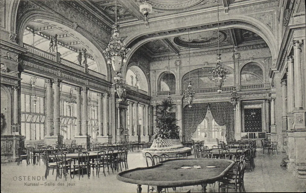 Ostende — Kursaal — Spielhalle - Vorderseite