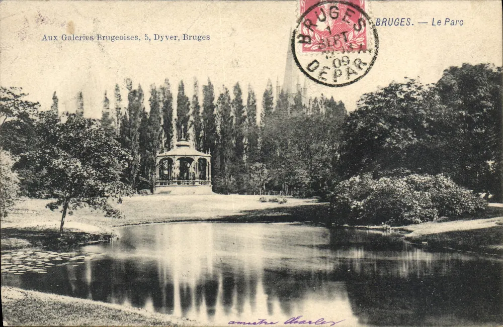Bruges — O Parque — Nas Galerias Brugeoises, 5, Dyver - Frente