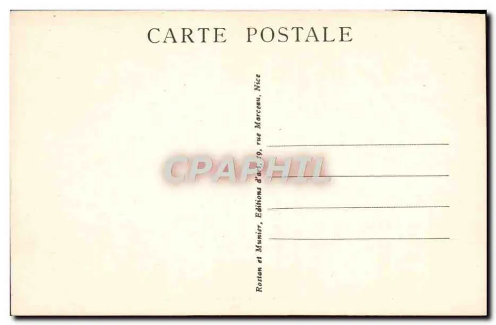 Monte-Carlo — Das Casino und die Terrassen - RM - Rückseite