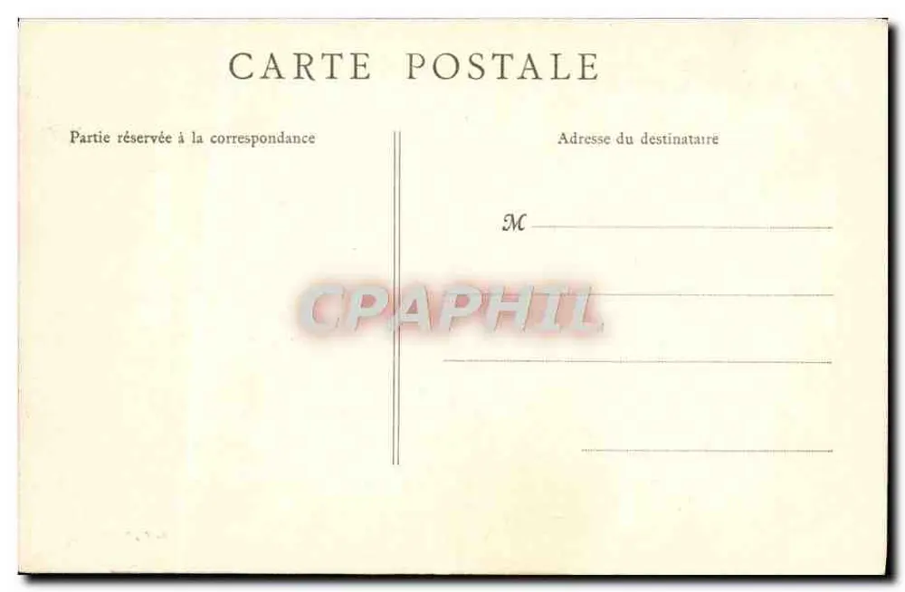 Monte-Carlo — Condamine und Tête de Chien — unbekannter Verleger - Rückseite