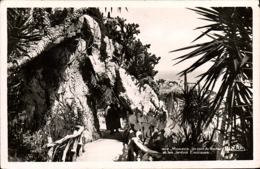 Monaco — Ein Stück vom Felsen und die exotischen Gärten — Verlag ZAP n°302 - Vorderseite