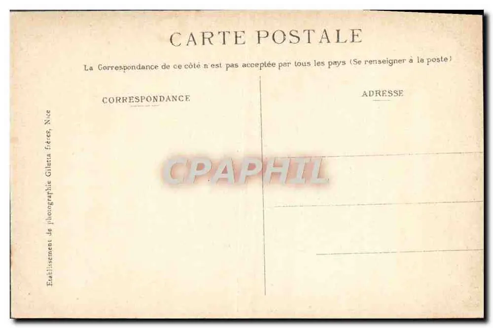 Monaco — Palast des Prinzen — Carabiniers — Ehrenwache — Edition Giletta, phot., Nice - Rückseite