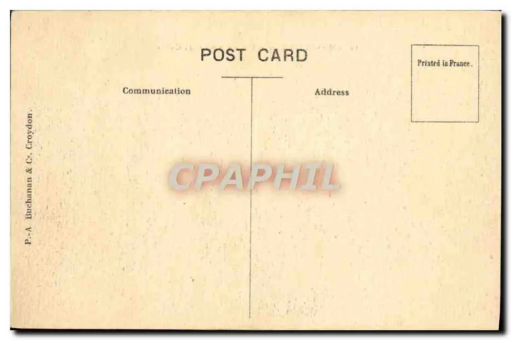 Monte-Carlo — Vista generale del Casinò — P.-A. Buchanan & Cie, Croydon - Verso
