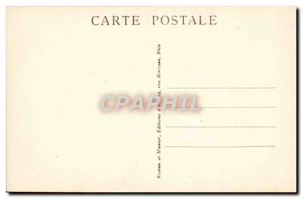 Casino de MONTE-CARLO — Sala Schmitt — RM - Verso