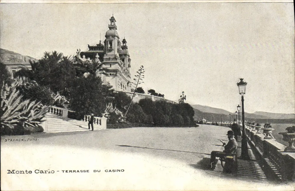 Monte Carlo - Terrasse du Casino — STAERCK. PARIS - Anverso