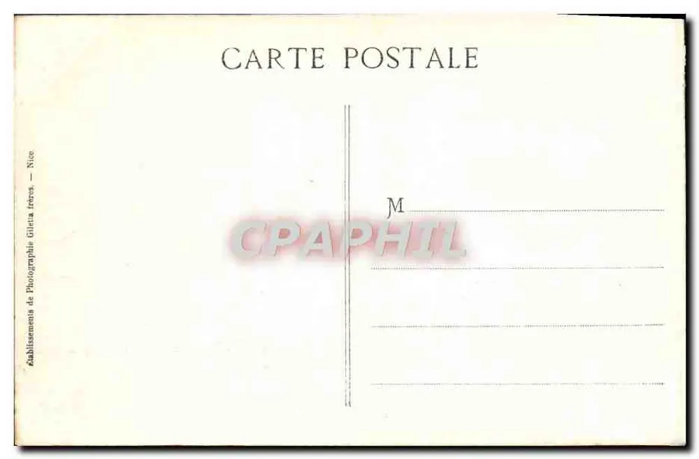 Monte-Carlo — Vista generale. Il Porto — Edizione Giletta, n° 718 - Verso