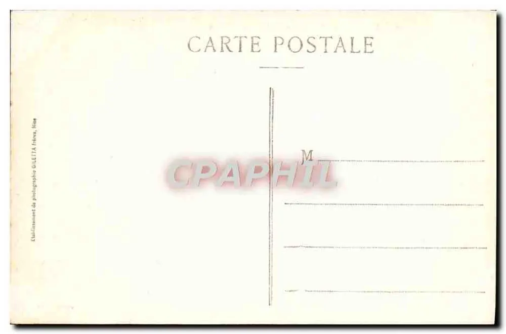 Monaco — Palast des Prinzen und Tête de Chien — Verlag Guleta, Nice, n° 721 - Rückseite