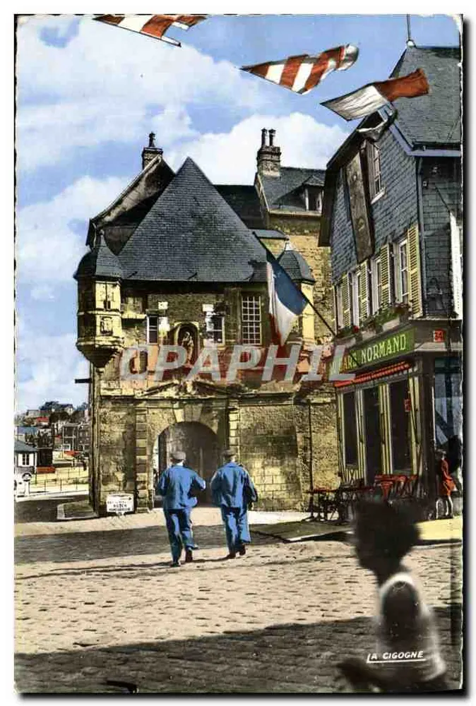 Porta de Honfleur — Vista da entrada — La Cigogne, Honfleur - Frente