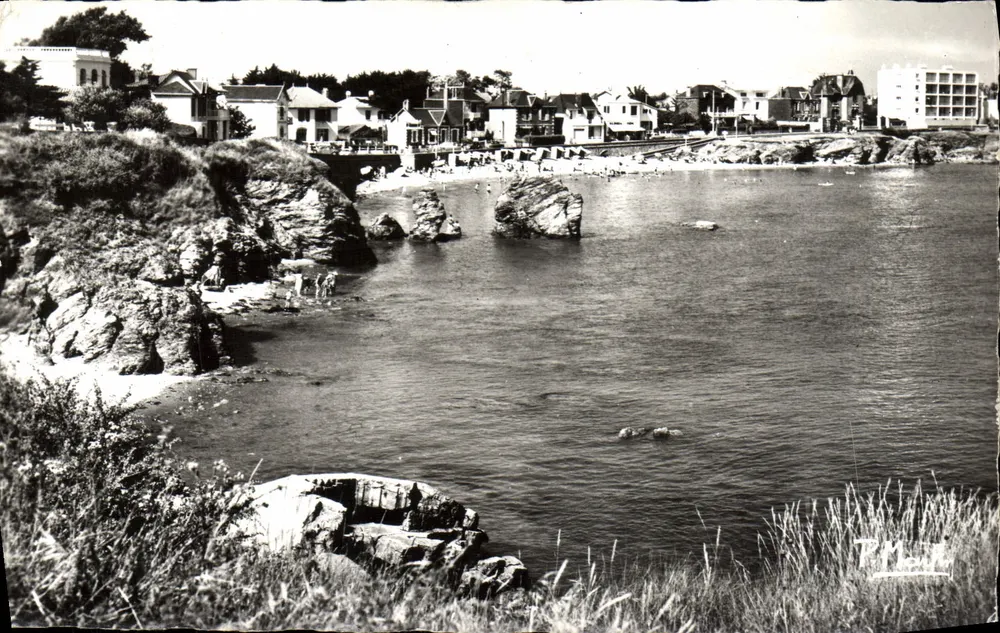 Croix-de-Vie — Anse de la Pelle — Editions P. Marlin - Vorderseite